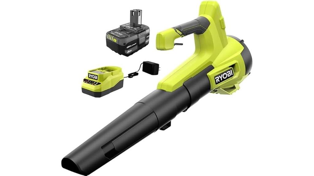 ryobi cordless leaf blower
