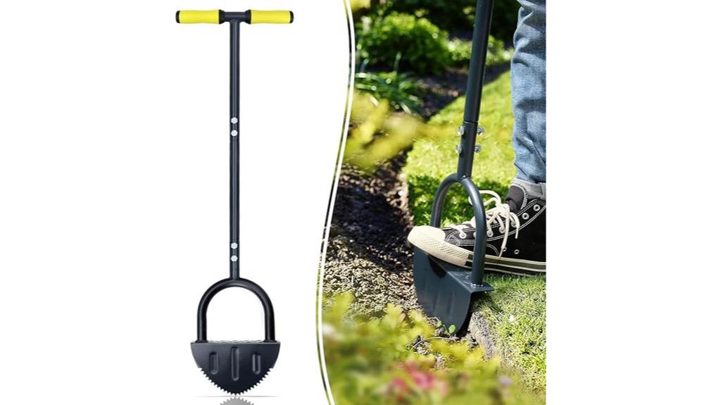 saw tooth edger lawn tool