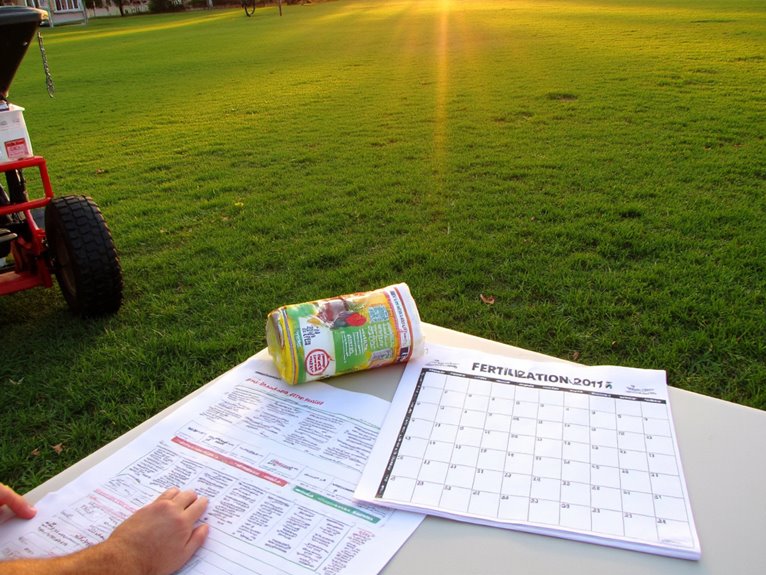 seasonal lawn fertilization strategies