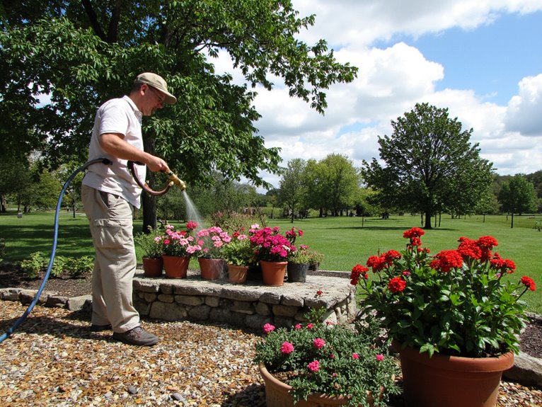 seasonal watering adjustments needed