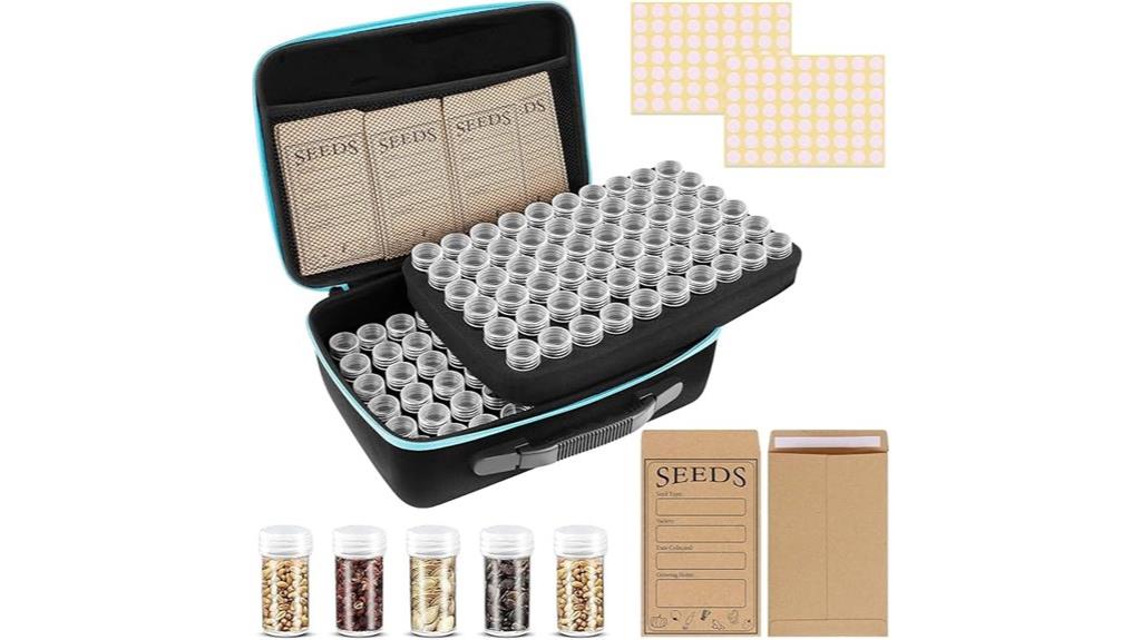 seed storage organizer set