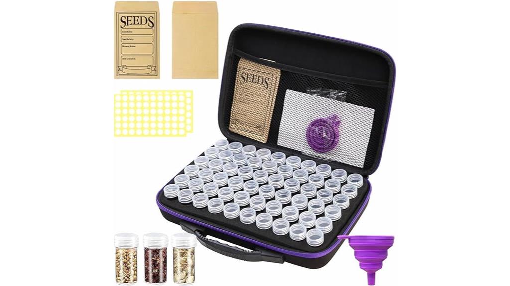 seed storage organizer system