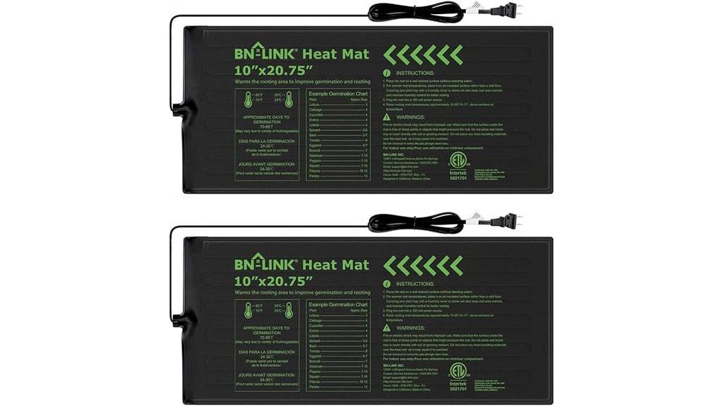 seedling heat mat bundle