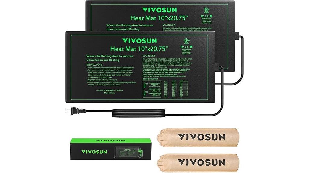 seedling heat mat pack
