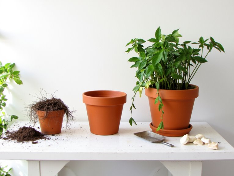 selecting proper pot size