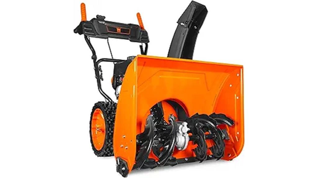 self propelled gas snow blower