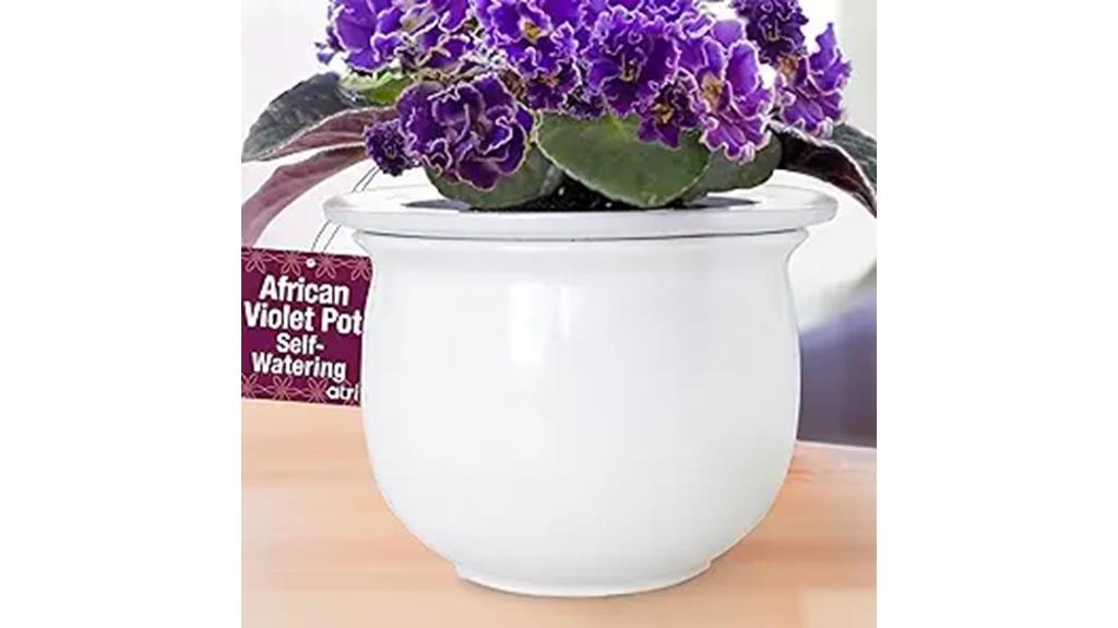 self watering indoor plant pots