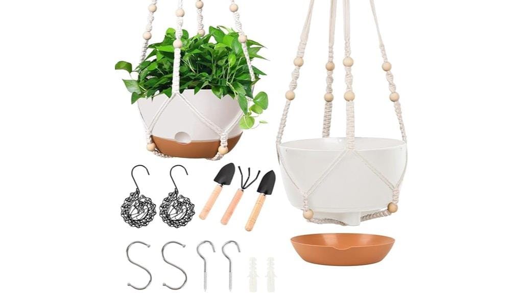 self watering indoor planters