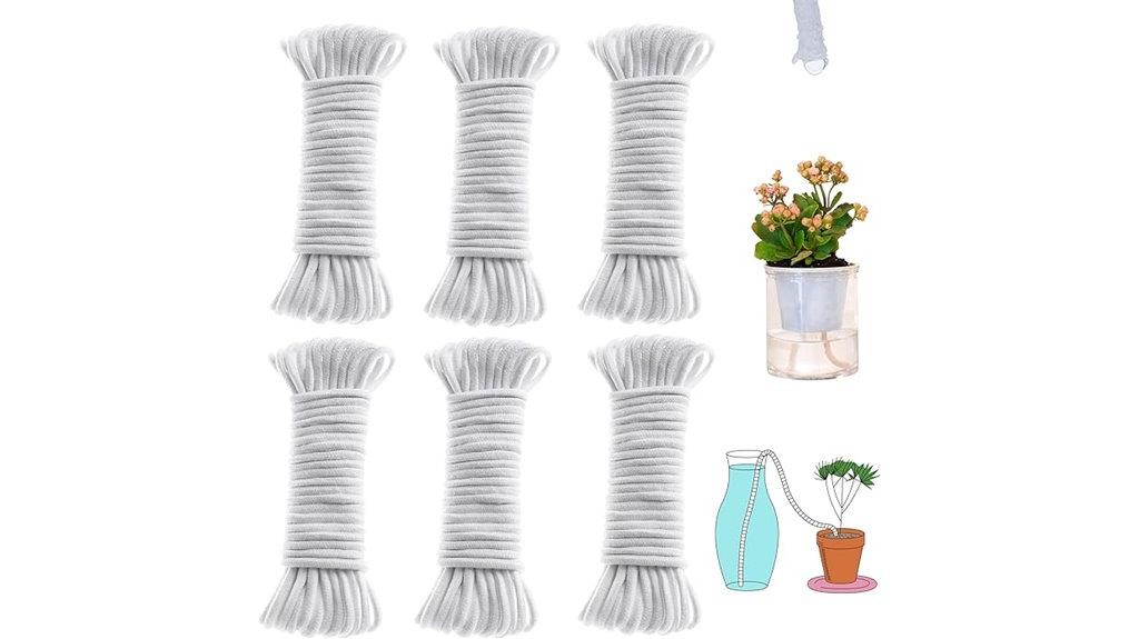 self watering plant cord