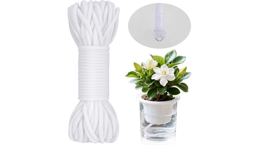self watering plant rope