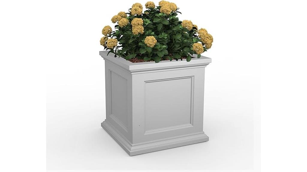 self watering planter box