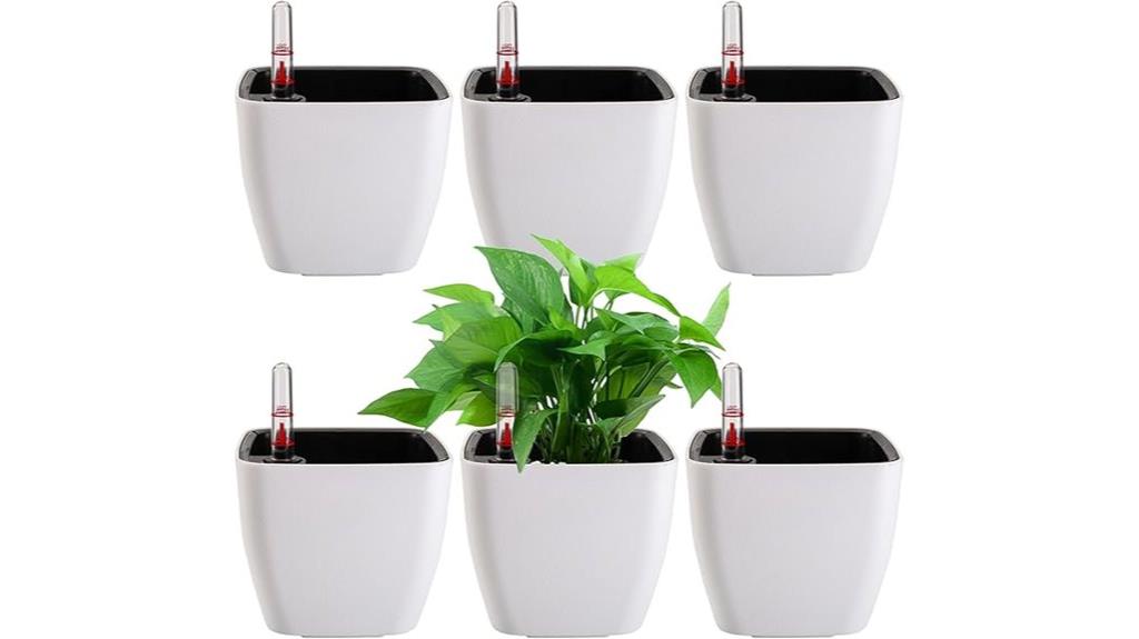 self watering planter set