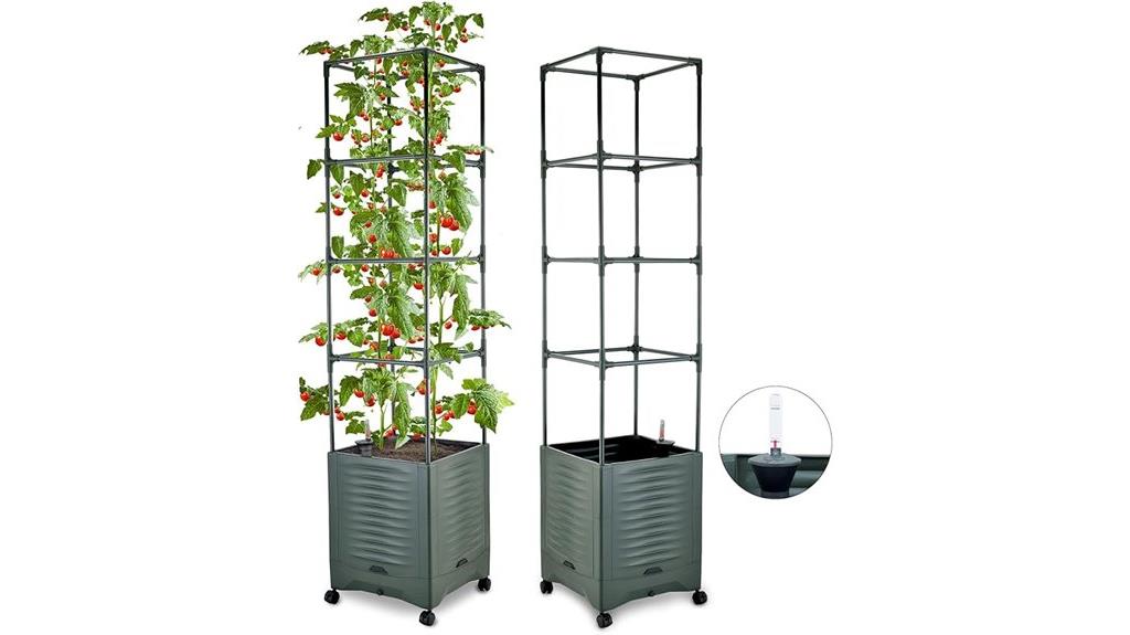 self watering tomato planter