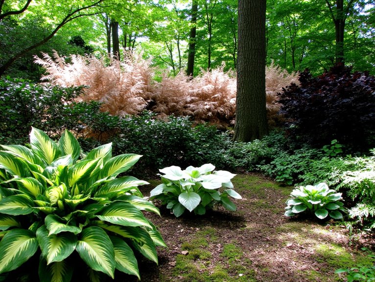 shade loving garden plants
