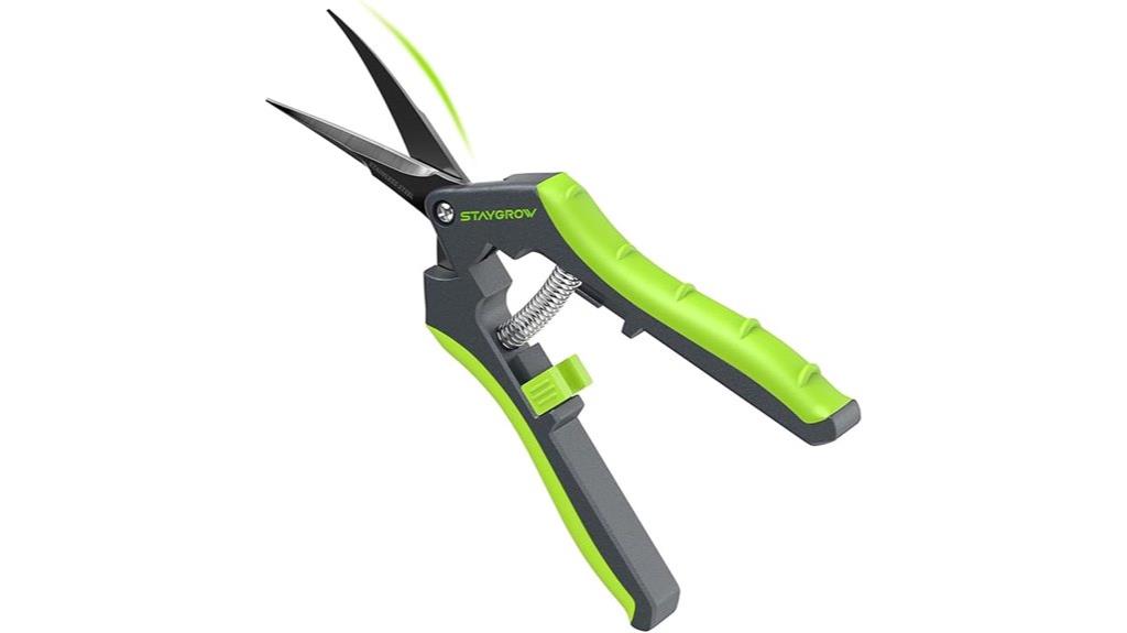 sharp curved pruning shears