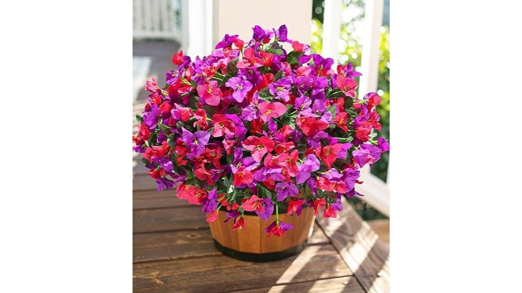 silk bougainvillea outdoor decor
