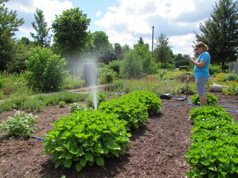 smart irrigation for gardens