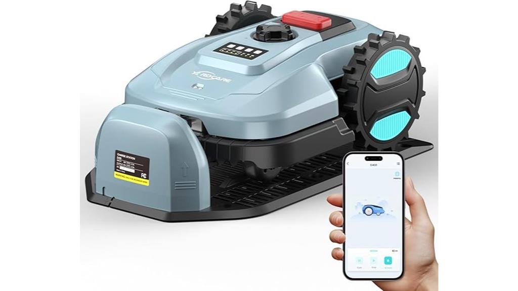smart mower with automation