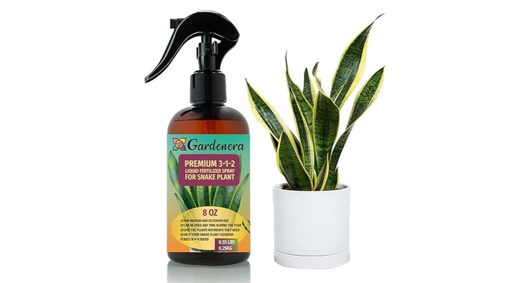 snake plant fertilizer mist