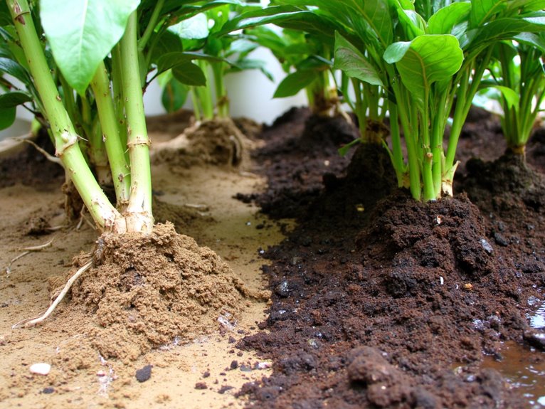 soil compaction harms plants