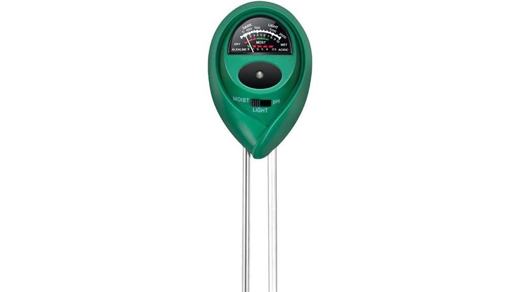 soil moisture and ph meter