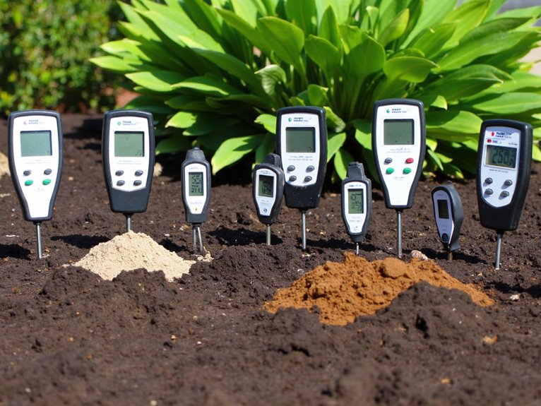soil testing ph meters