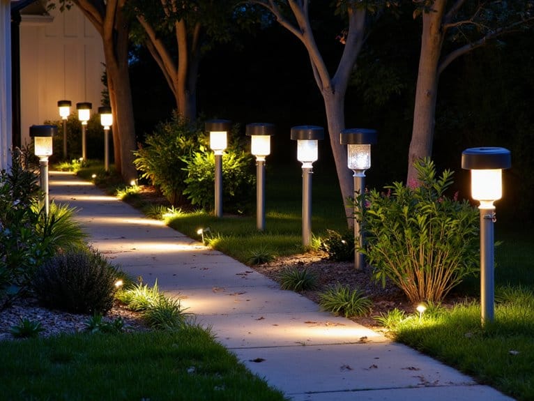 solar lights with switches