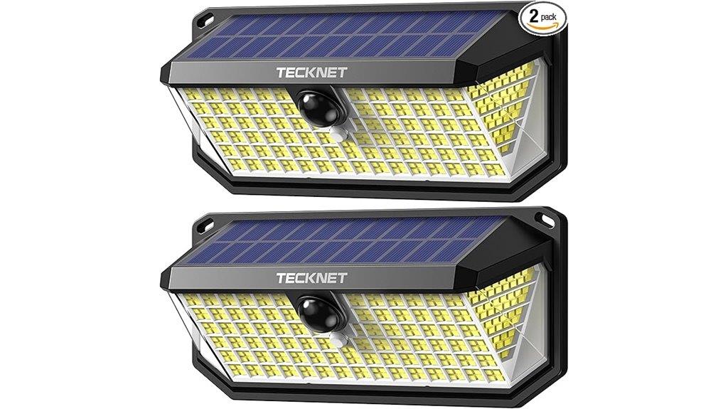 solar motion sensor lights