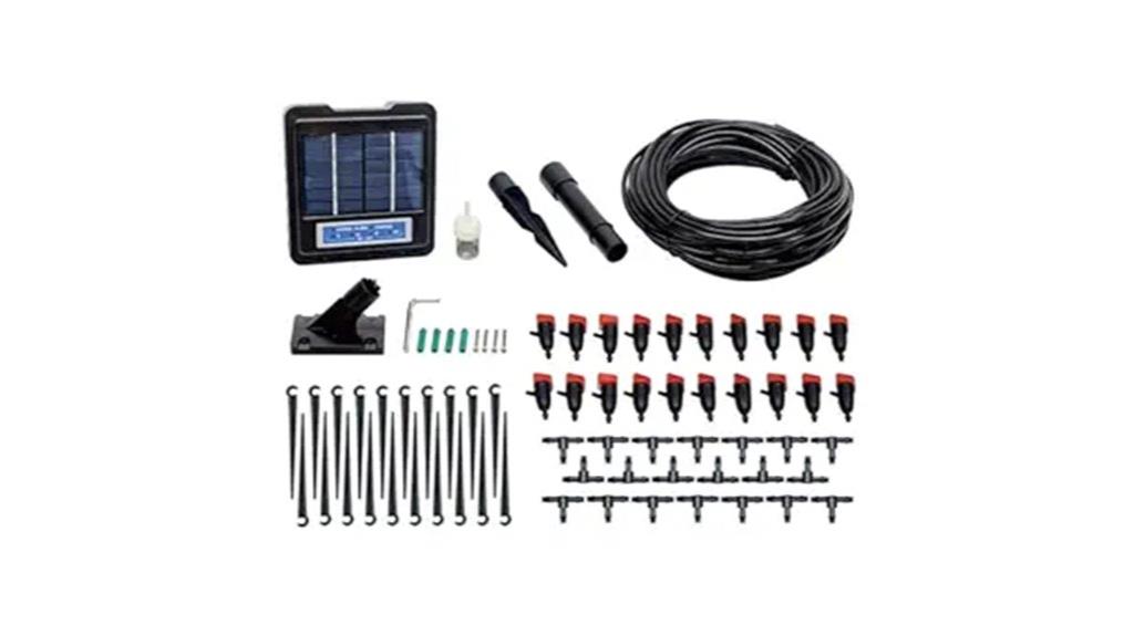 solar powered automatic watering system