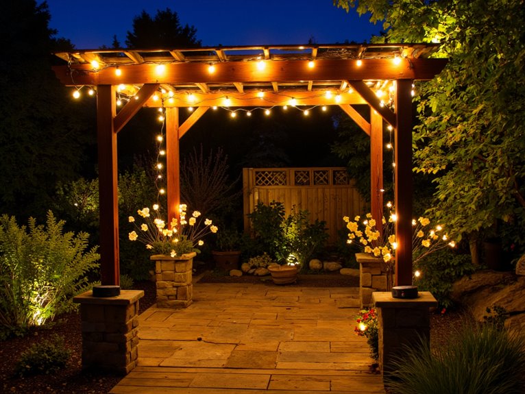 solar powered outdoor lighting