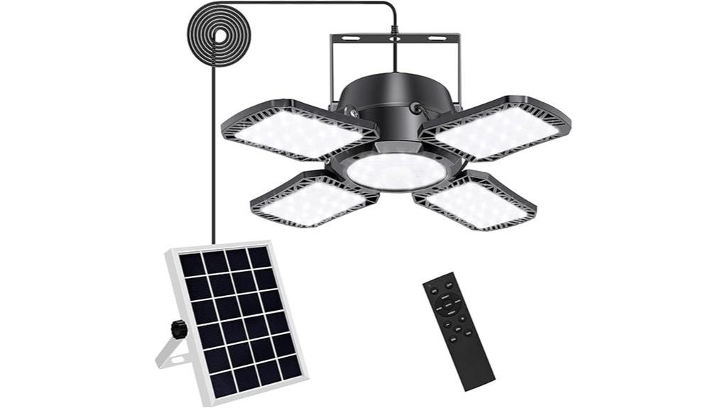 solar shed light system