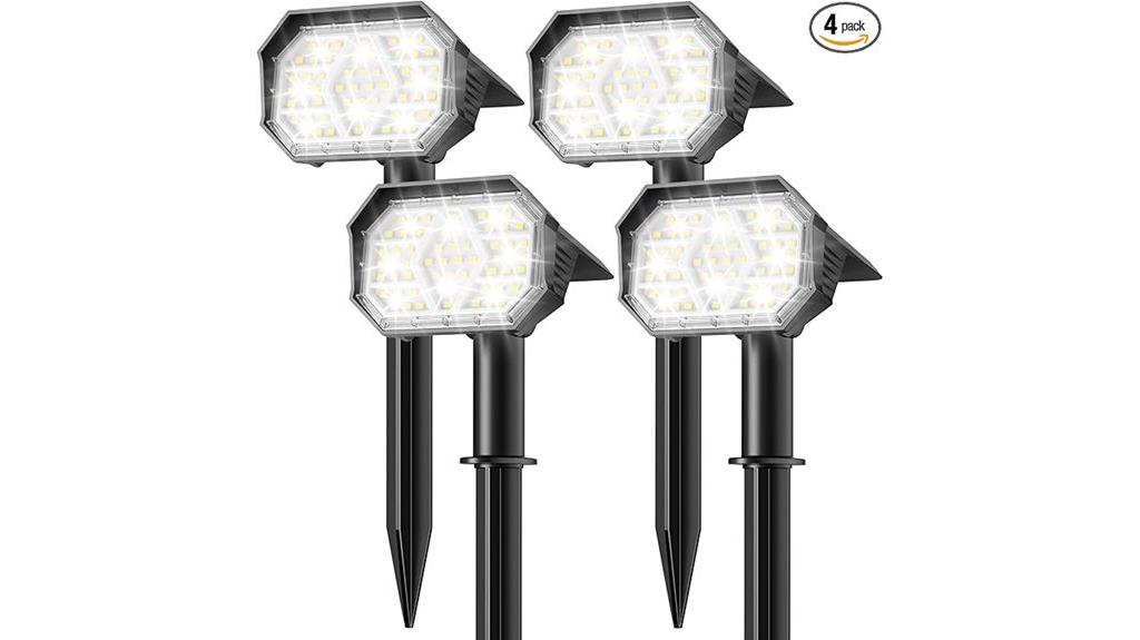 solar spot lights set