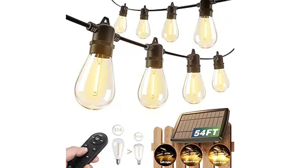 solar string lights outdoor