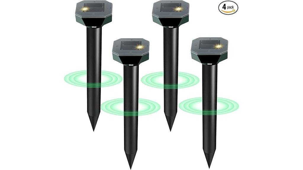 solar ultrasonic animal repellent