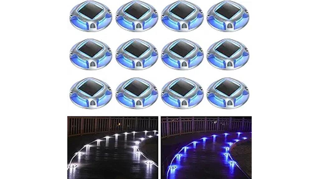 solar waterproof driveway lights