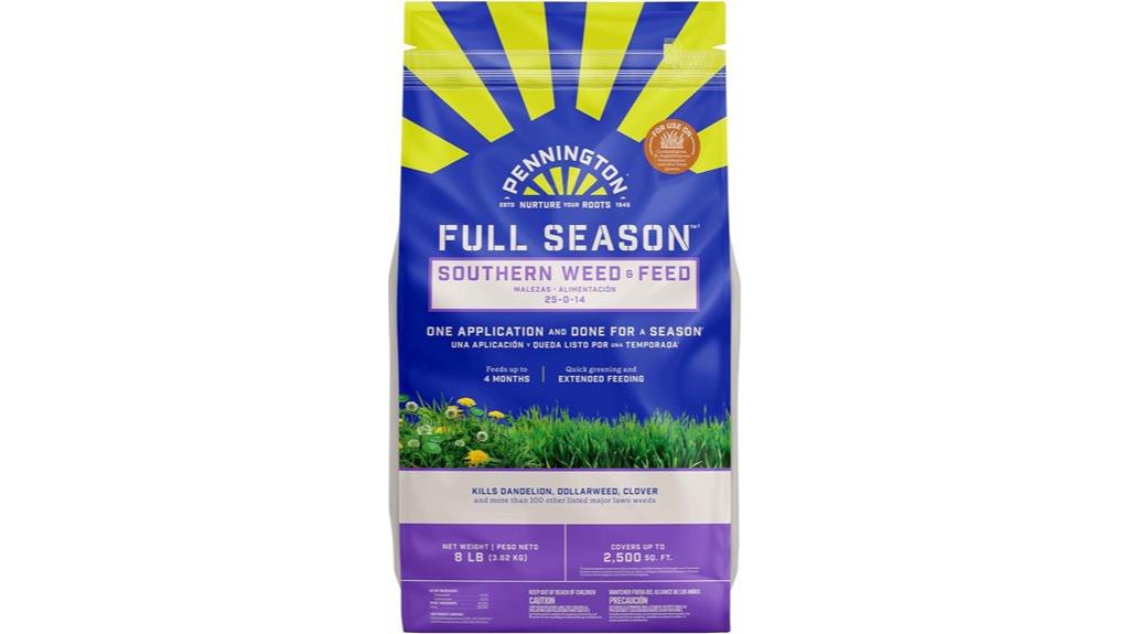 southern lawn fertilizer blend