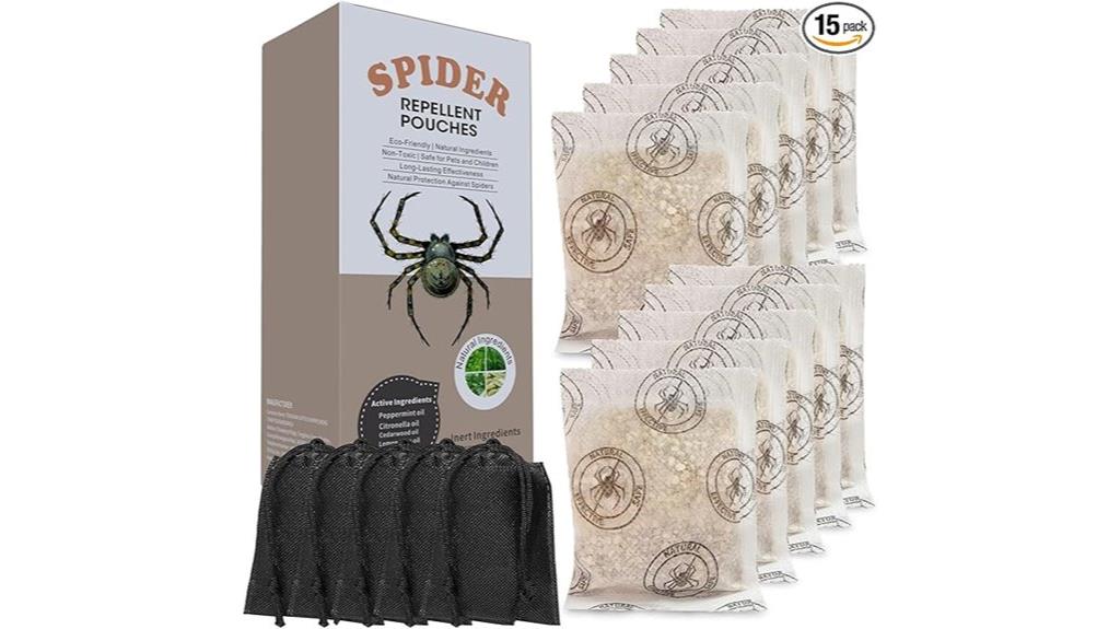 spider repellent pack effective