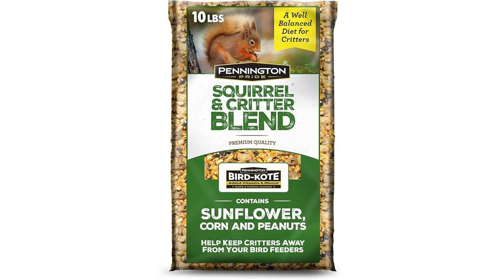 squirrel and critter feed