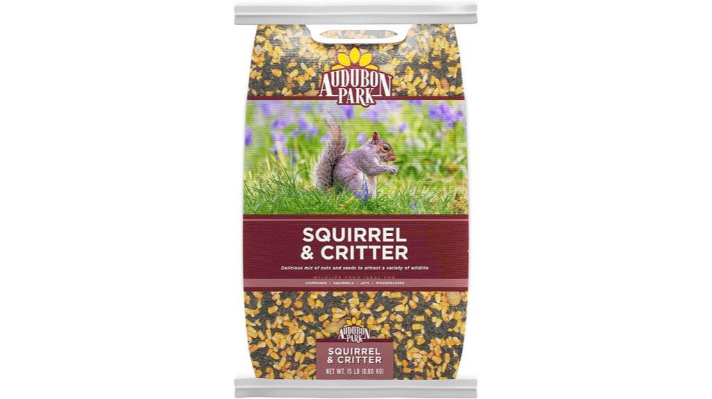 squirrel food 15 pound bag