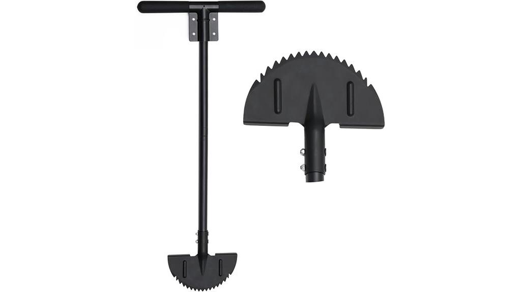 steel half moon edger