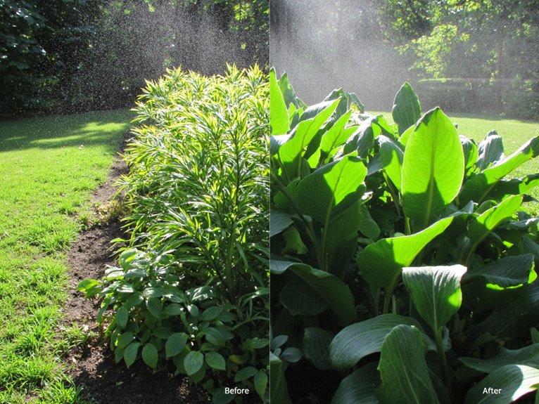 strategic watering prevents fungi