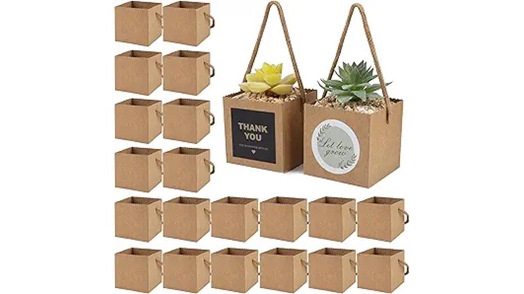 succulent wrap bags set
