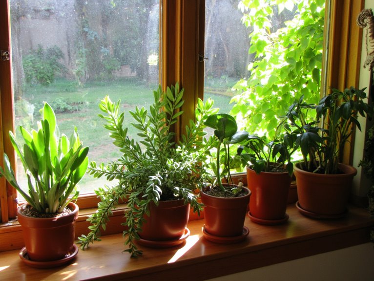 sunny indoor plant selections