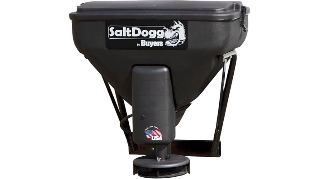 tailgate salt spreader capacity