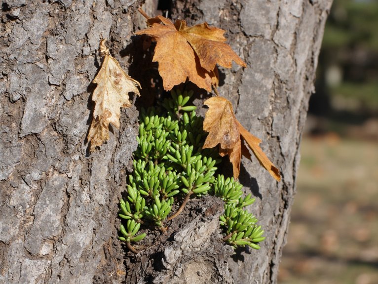 temperature changes affect trees