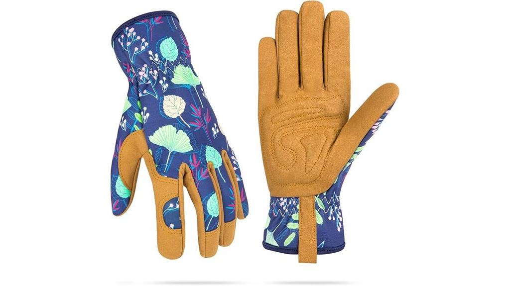 thorn proof leather gardening gloves