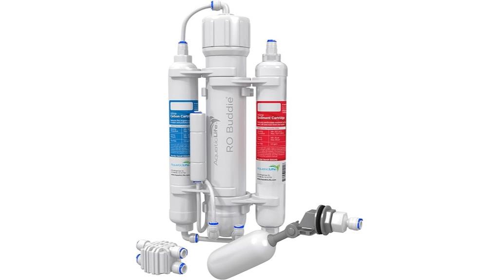 three stage water filtration system