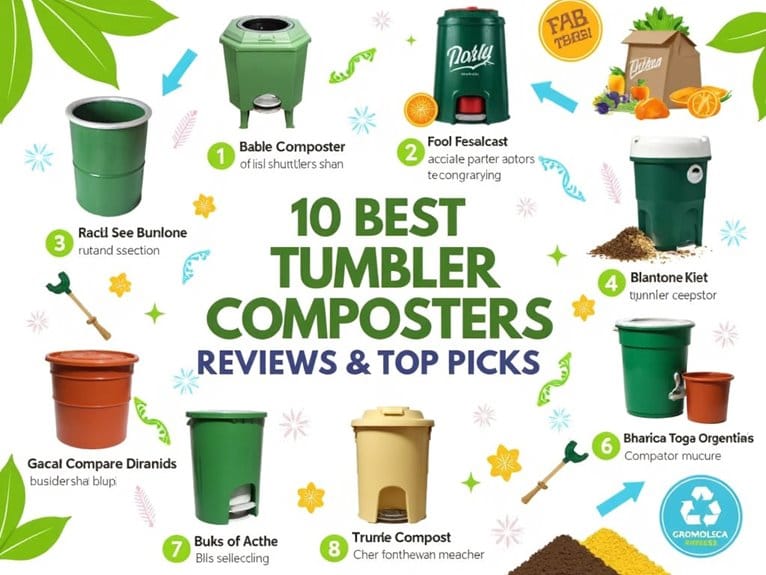top 2025 tumbler composter reviews