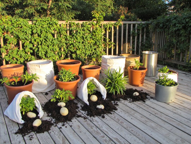 top containers for potatoes