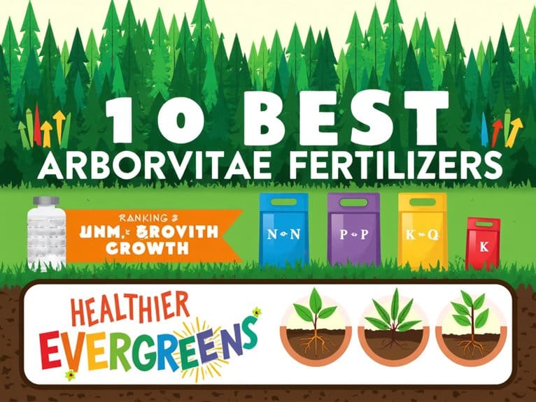 top fertilizers for arborvitae